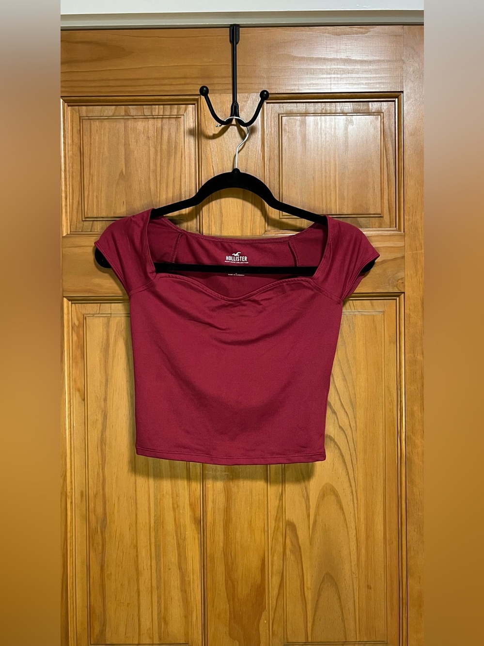 Hollister Magenta Crop Top